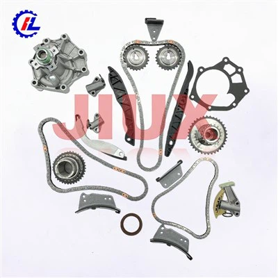 텐셔너 기어 체인 가이드가있는 현대 D4CB 엔진 용 타이밍 체인 키트 현대 D4CB H1 (H200) 박스/미니 버스 용 Kia D4CB Sorento MPV